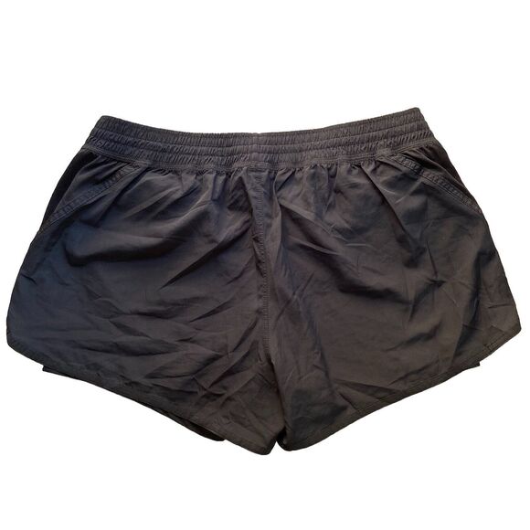 Champion Women’s Running Shorts, Quickdry, Bike Shorts Beneath, Size: XXL Black - Picture 2 of 7